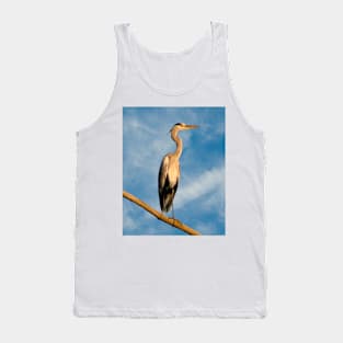 Grey heron Tank Top